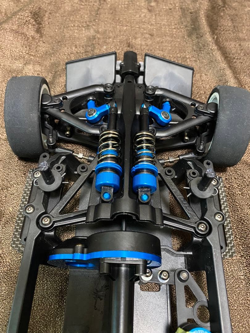 値下げ　タミヤ TC-01 シャーシ　オプションあり　値下げ交渉不可