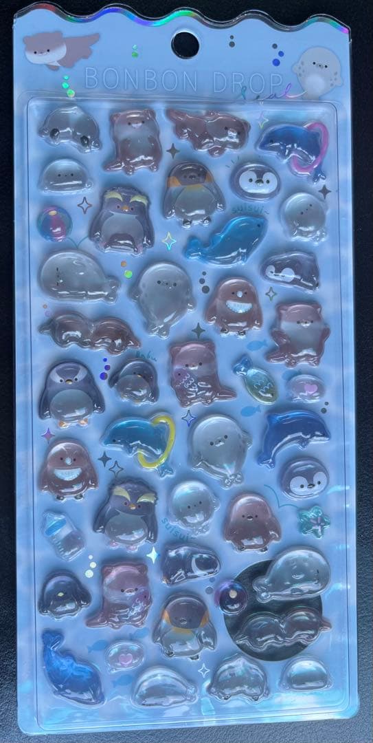 激レアボンボンドロップシール　水族館限定