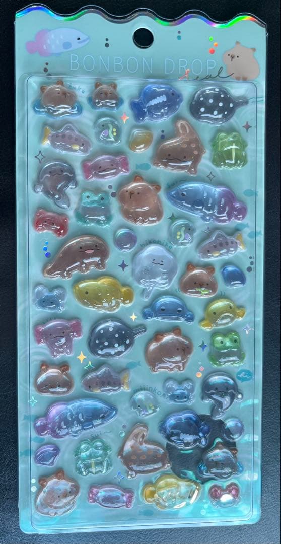 激レアボンボンドロップシール　水族館限定
