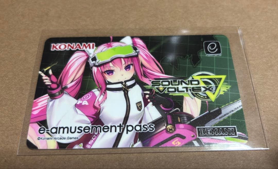 SOUND VOLTEX ∇ e-amusement pass グレイス - メルカリ