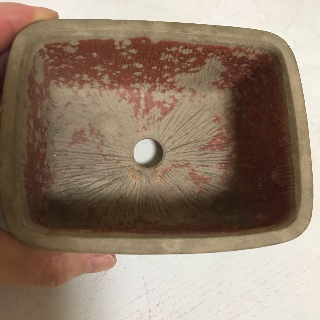 盆栽鉢　小品盆栽鉢　文山盆栽鉢東海道五十三次希少レア時代骨董鉢