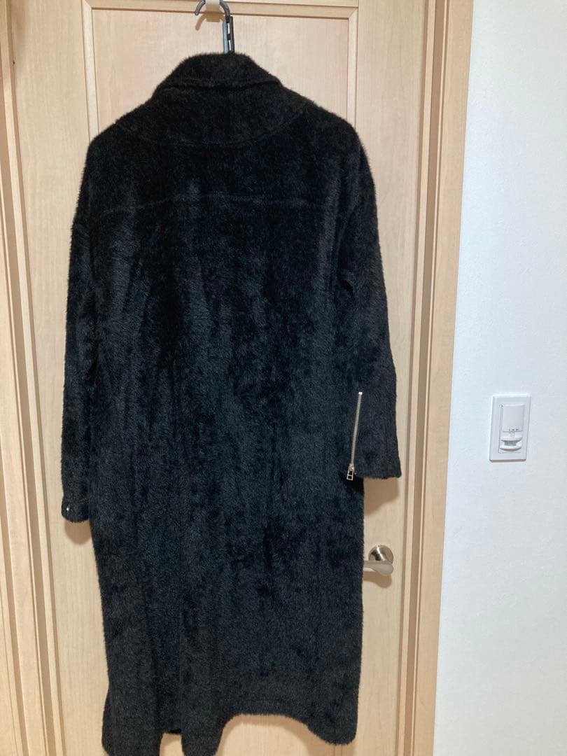 再出品　hydeさん着用　share spirit シャギー　ライダース　コート