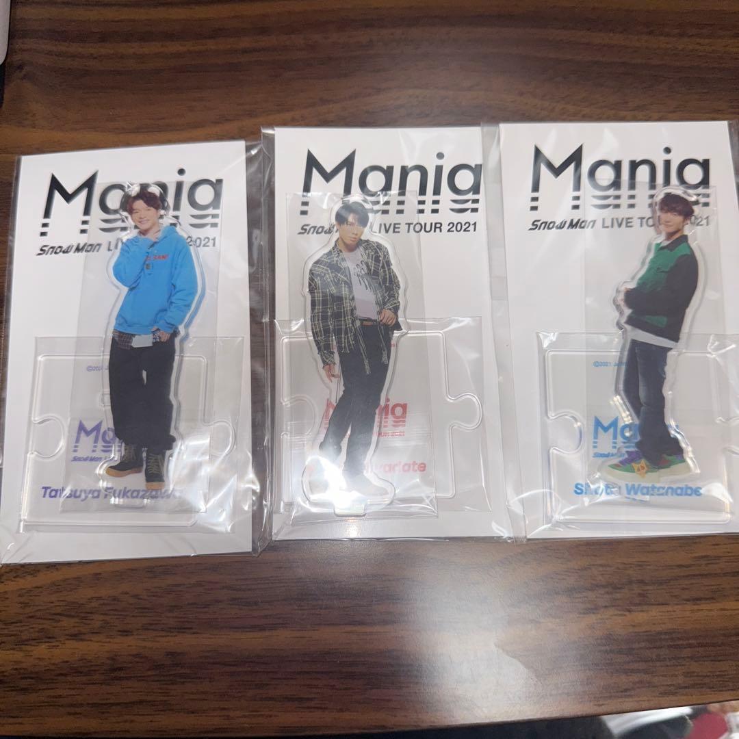SnowMan Mania アクリルスタンド アクスタ 全員セット - メルカリ