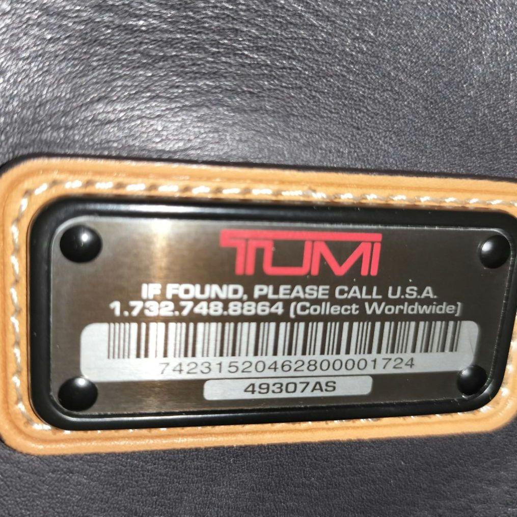 希少 TUMI ショルダーバッグ ヘルメットバッグ オールレザー 2way