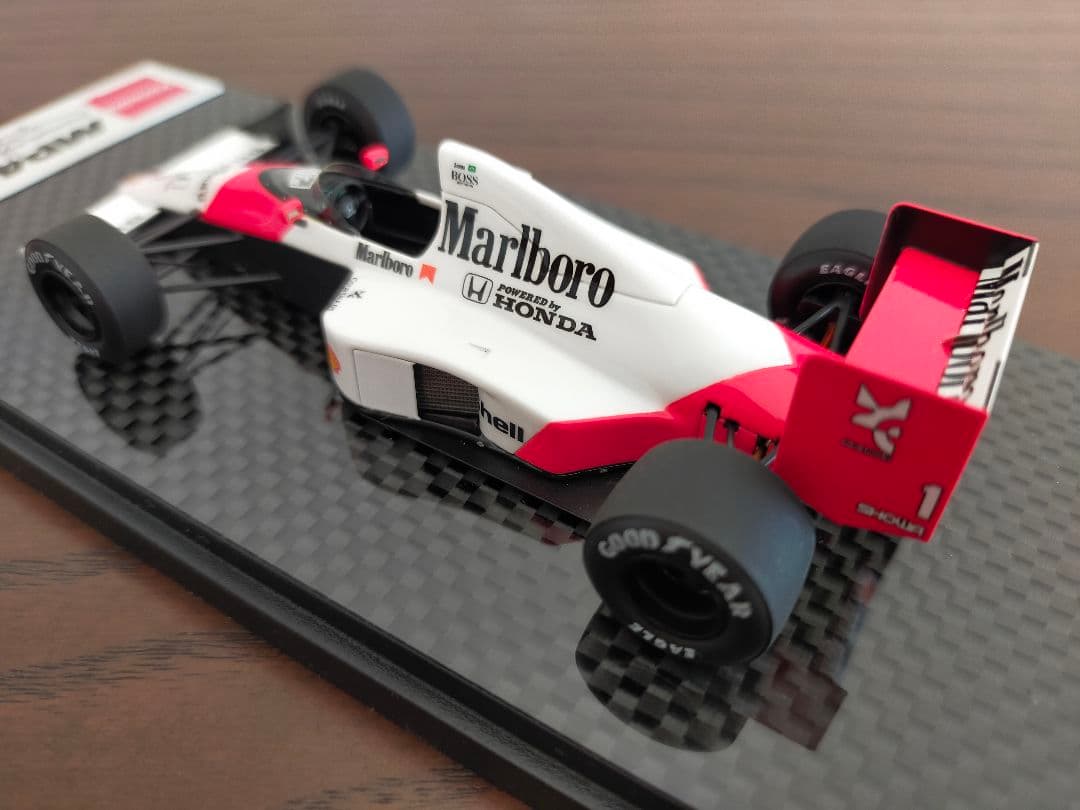 アイドロン 1/43 マクラーレン ホンダ MP4/5 日本GP アイルトンセナ