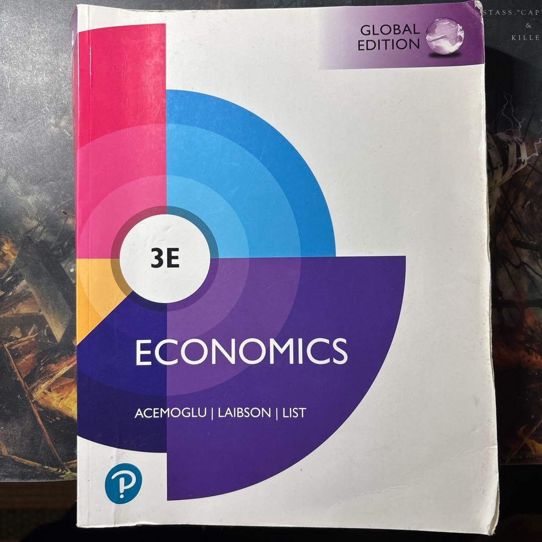 Economics 3E Global Edition Economics 3E グローバルエディション