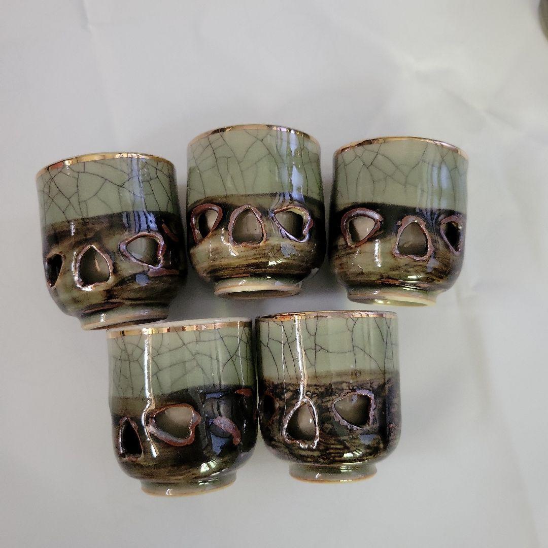 送料込】大堀相馬焼き（徳利2個+おちょこ5個） - メルカリ