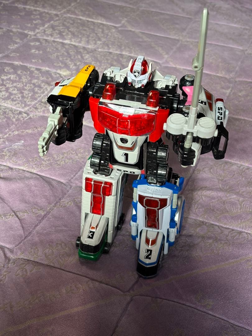 特撮）デカレンジャー 特捜合体デカレンジャーロボDX ギミック作動OK