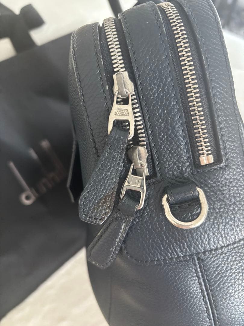 dunhillダンヒル ベルグレイヴ ダブル ドキュメントケース ビジネスバッグ