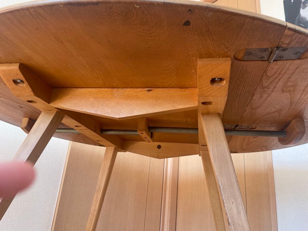 アーコール/バタフライテーブル/アンティーク家具