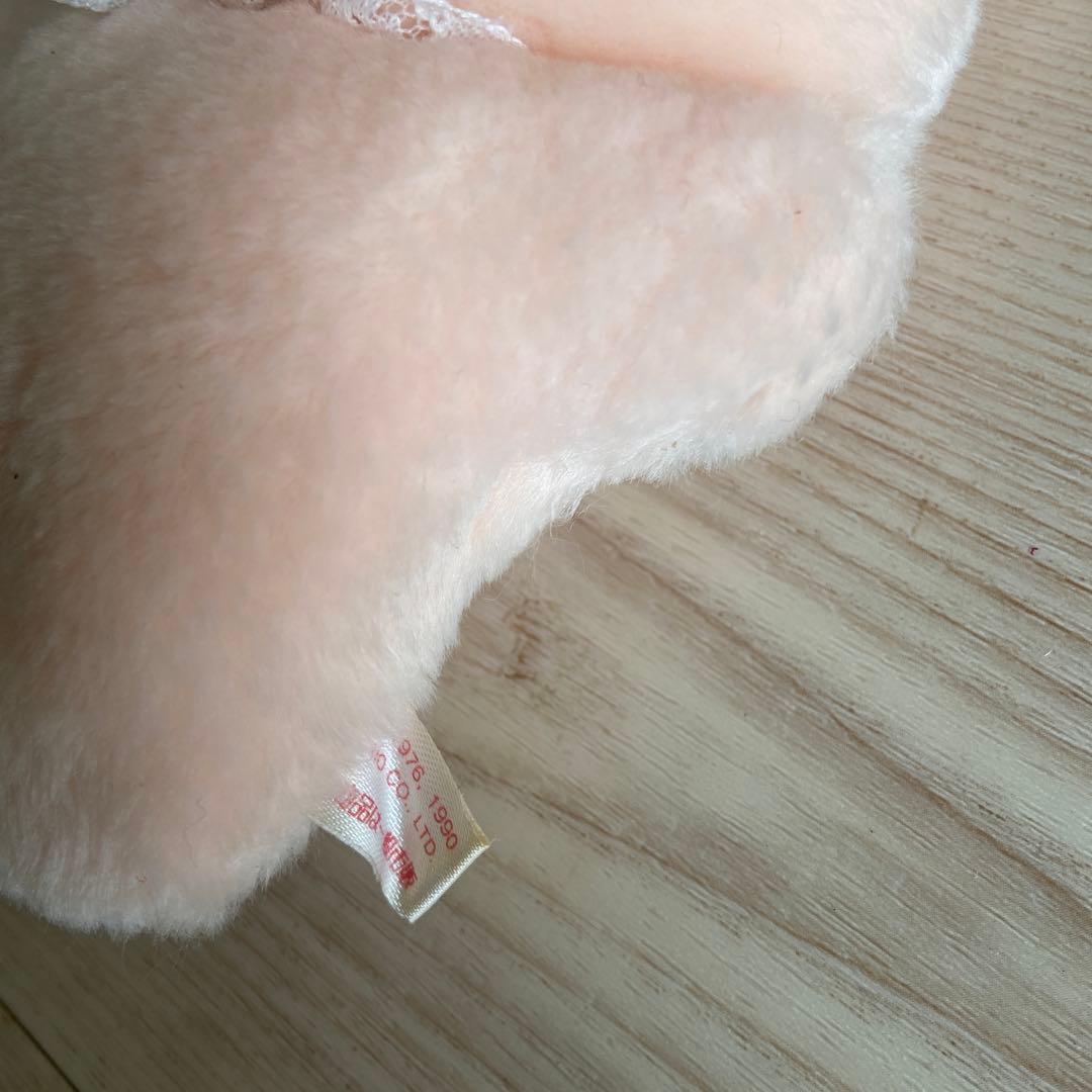 サンリオ　うさぎ　ぬいぐるみ 希少　激レア　昭和　レトロ　マスコット　昭和平成