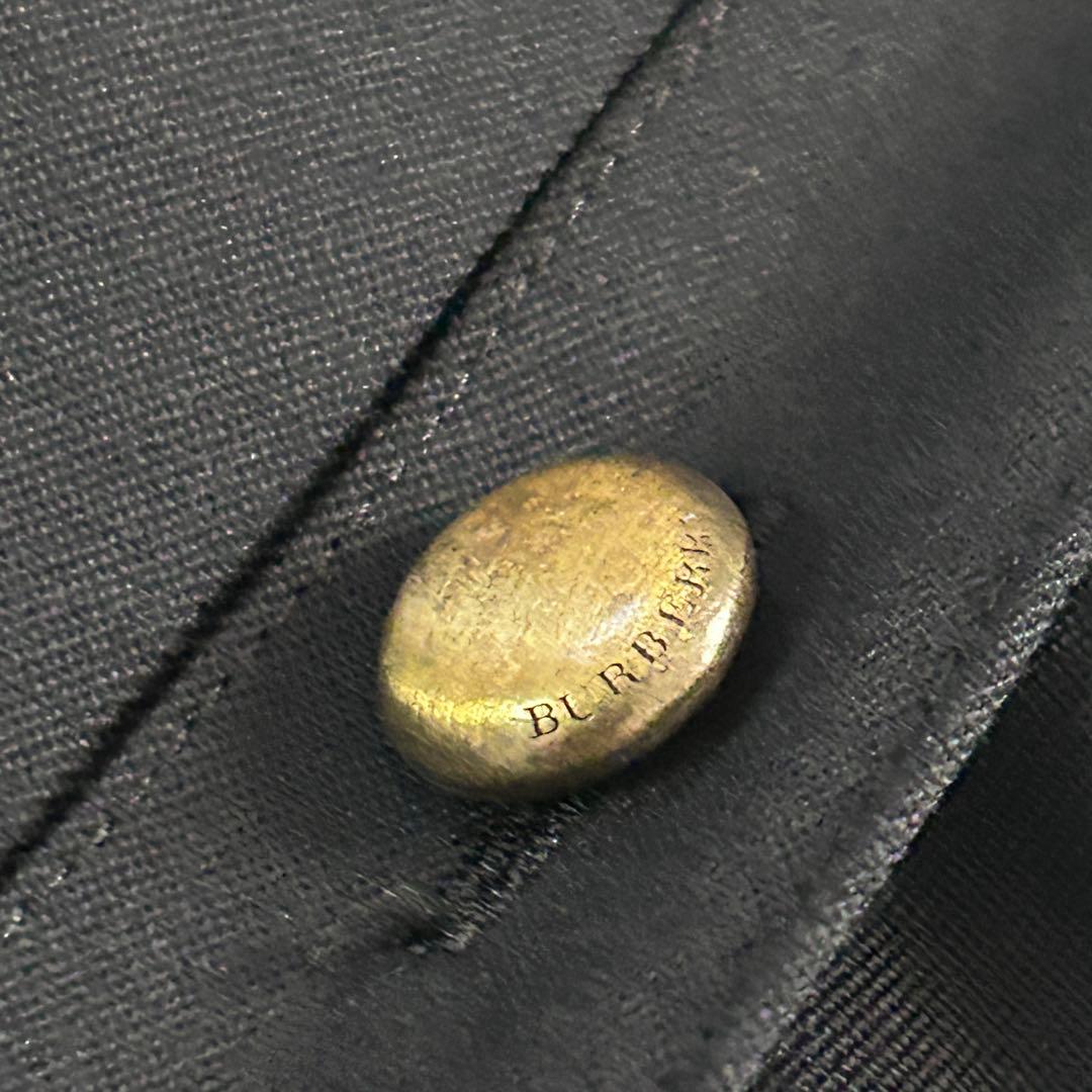 極美品 バーバリーロンドン ノバチェック プリーツスカート フレア 濃紺 金具