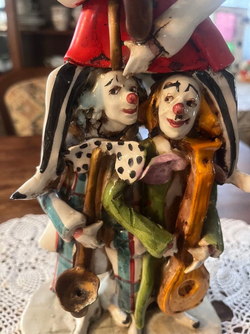 ピエロ 置物 インテリア アンティーク