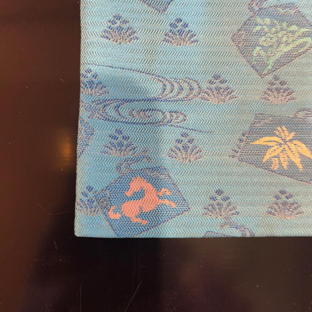 茶道用古帛紗 青地 - メルカリ