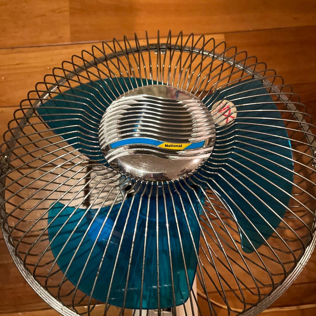 昭和レトロ　壁掛け扇風機　ナショナル　扇風機