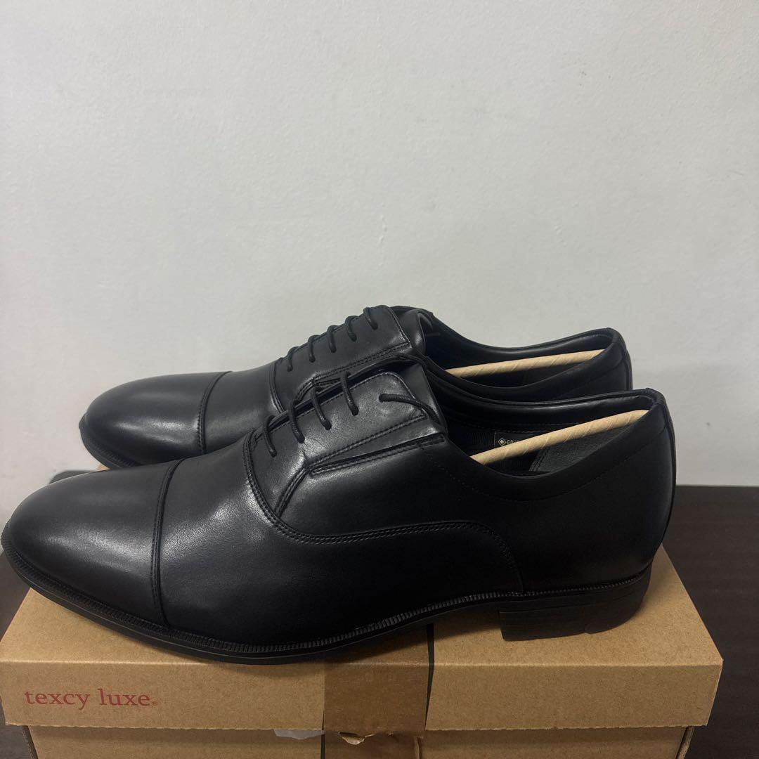 テクシーリュクス ビジネスシューズ 本革 TU-8005 ブラック 29cm