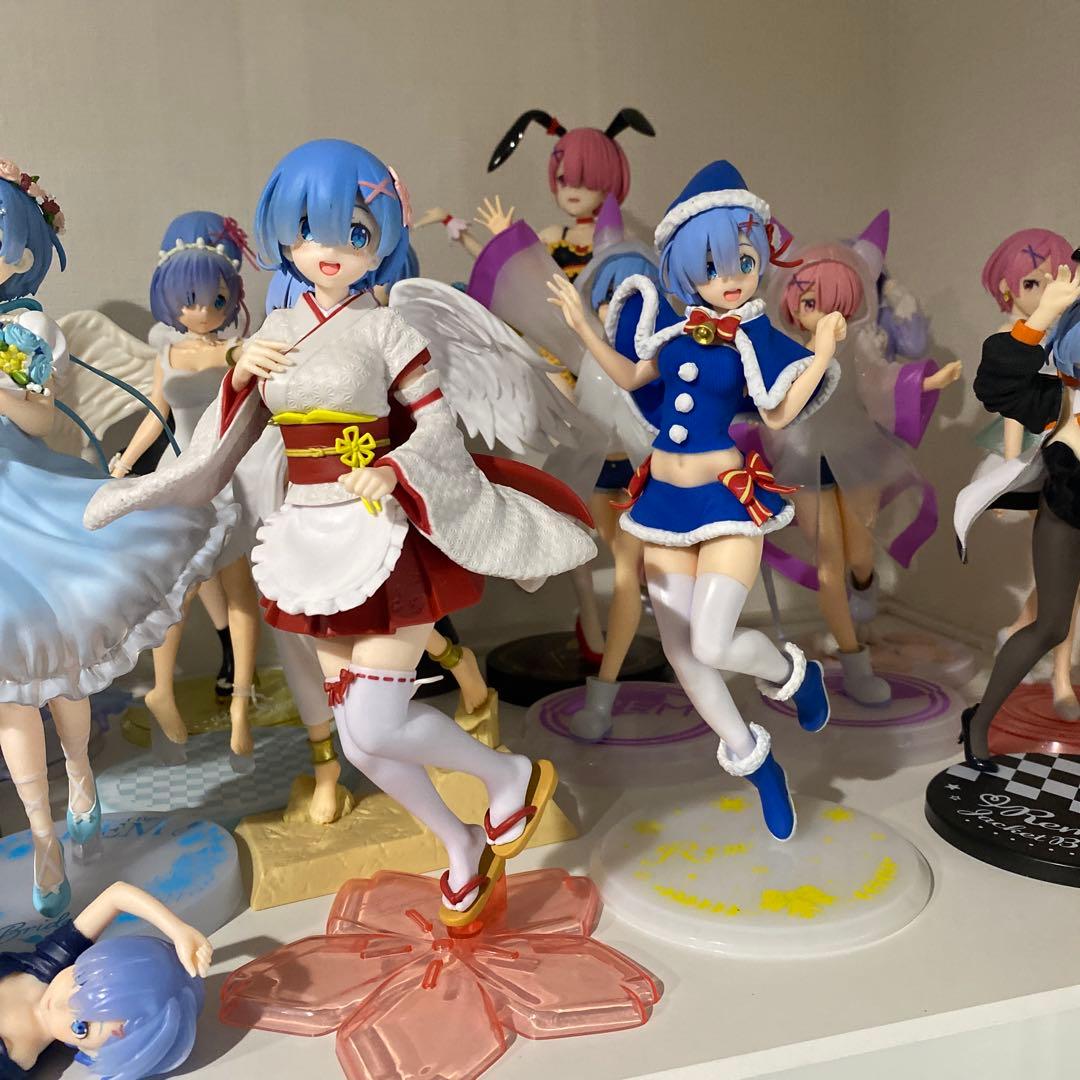 リゼロ レム ラム エミリア プライズ フィギュア 27体 まとめ売り