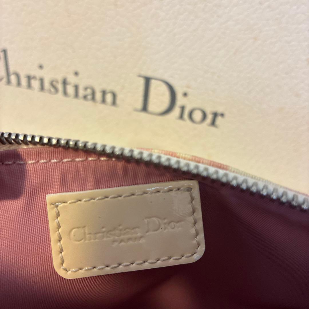 希少？Christian Dior⭐️ピンクロゴ総柄⭐️サドルバッグ⭐️トロッター⭐️