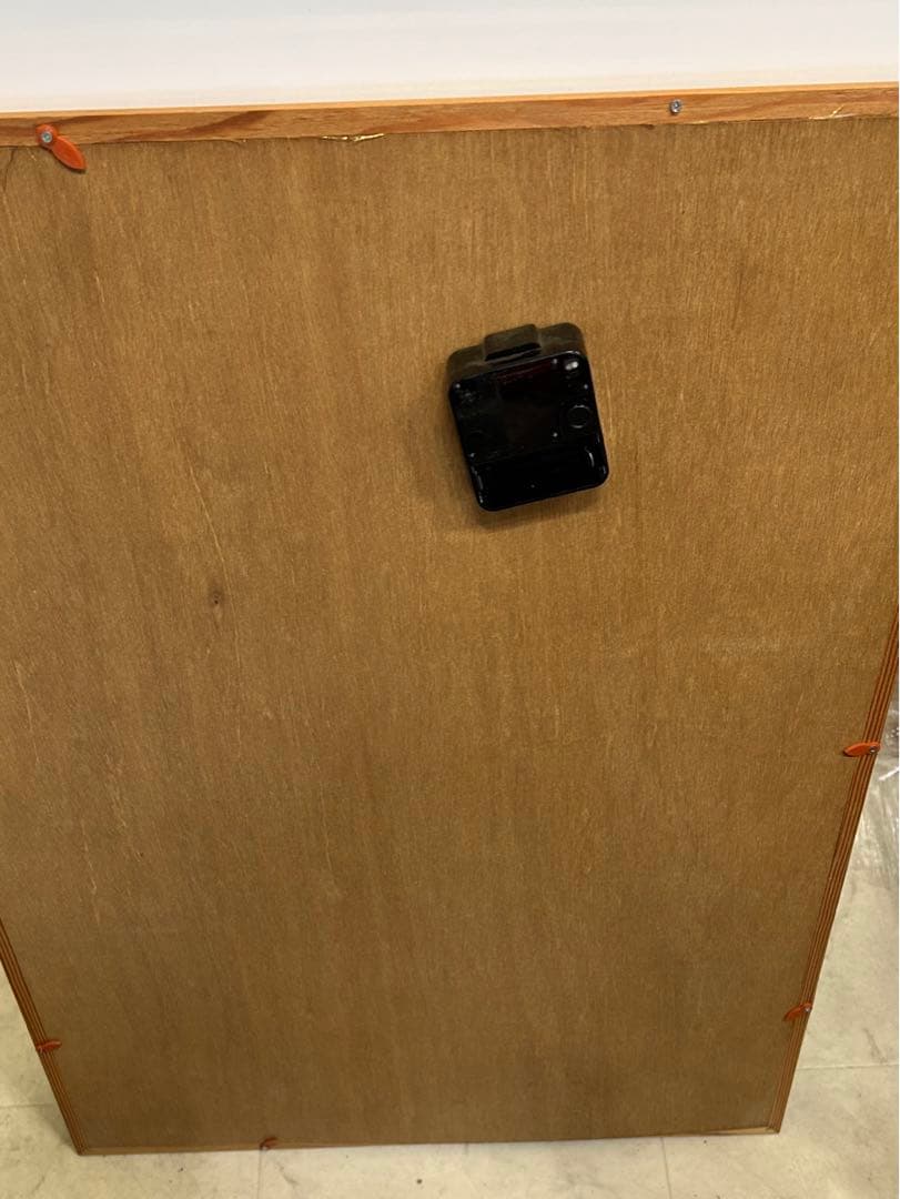 縁起物。西陣織　時計付き