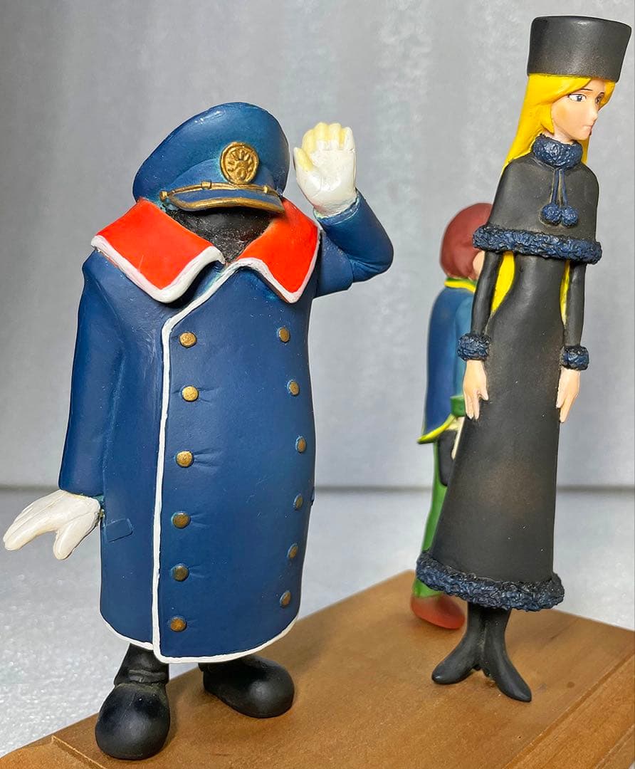 銀河鉄道999 ボークス 完成品（メーテル、鉄郎、車掌さん ガレージキット完成品