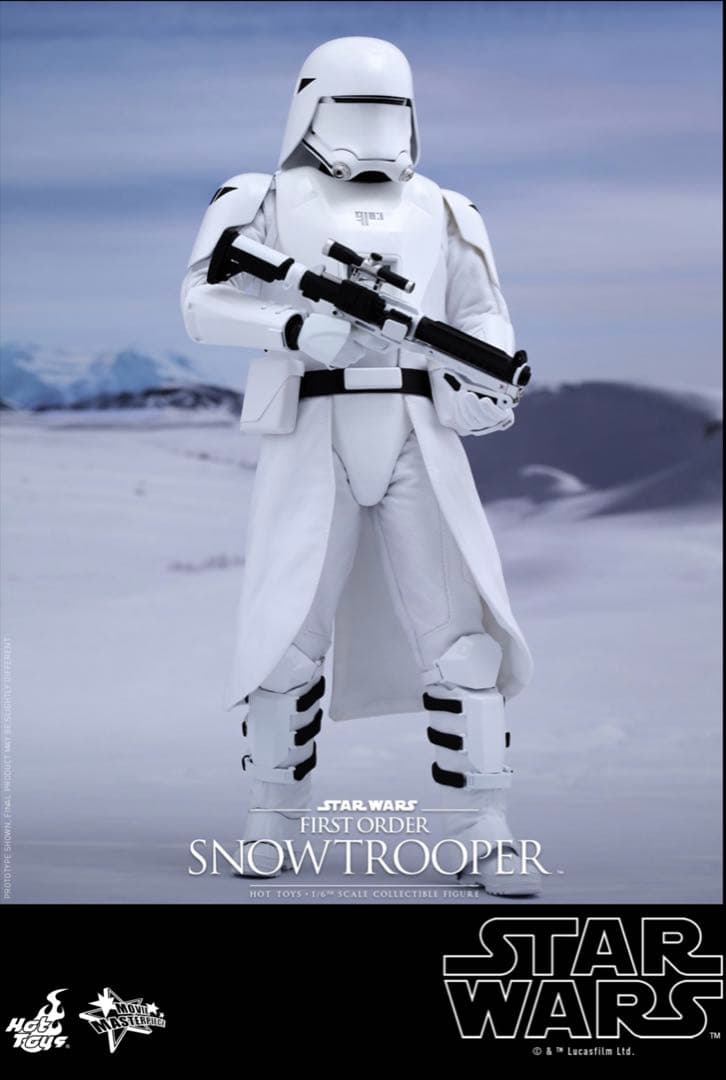 ホットトイズ スター・ウォーズ 1/6 スノートルーパー