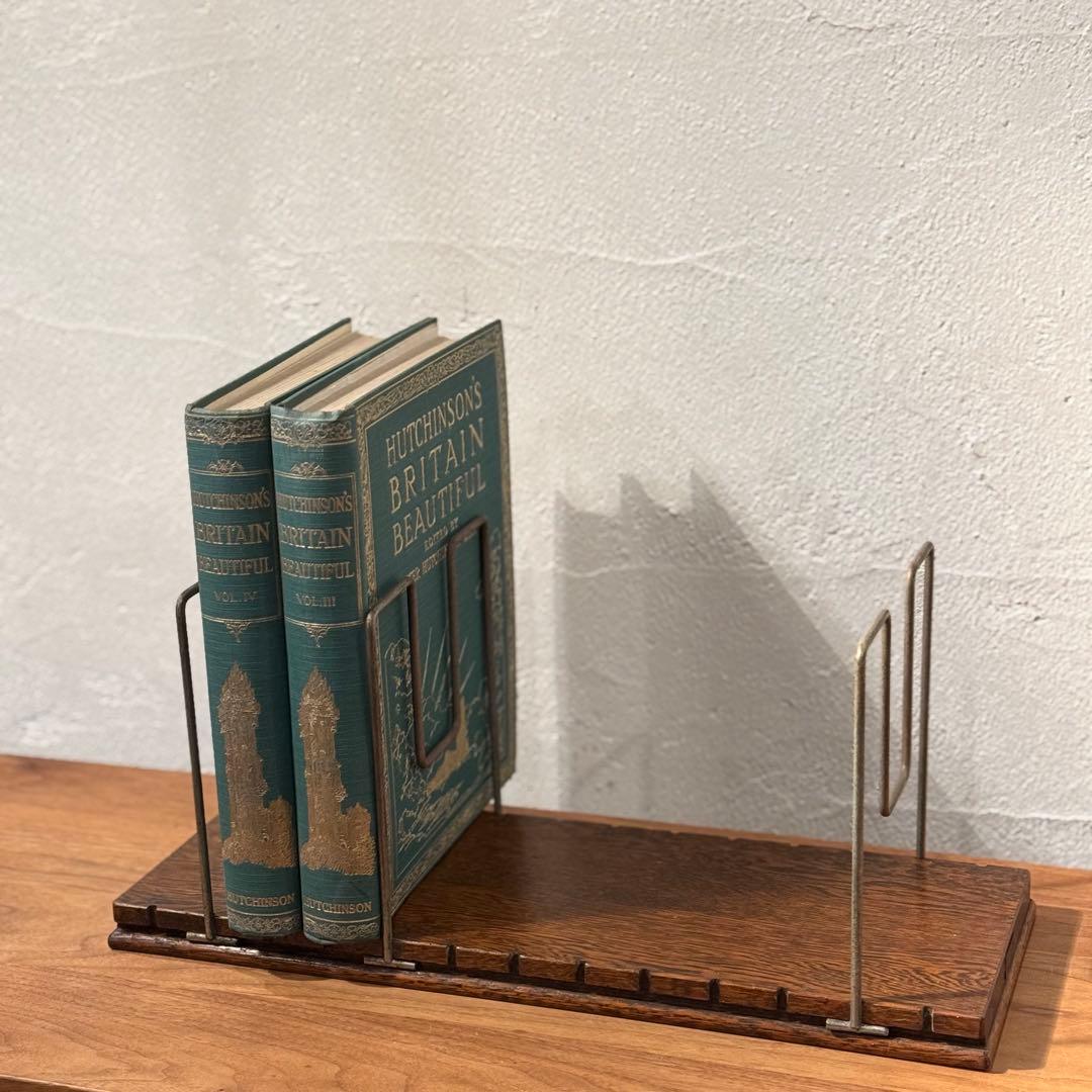 希少 レア くま ブックスタンド ブックエンド 本立て アンティーク