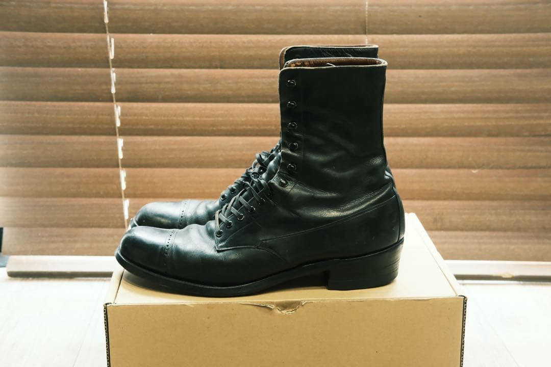 ビンテージブーツ　アンティーク　1930 官給品