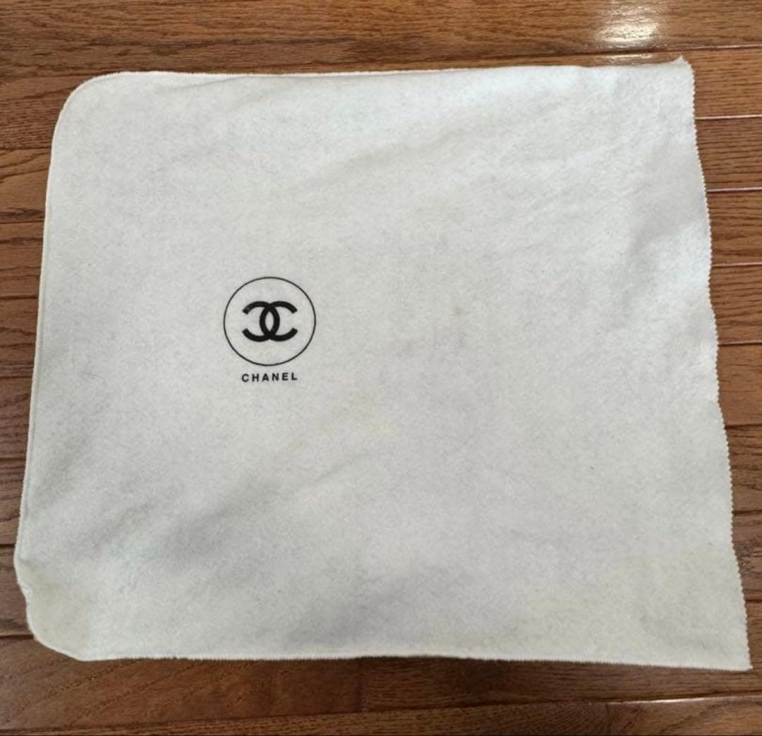 ヴィンテージ　CHANEL パーティーバッグ　エナメル　ブラック