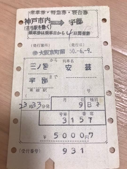 ブルートレイン　切符　まとめて