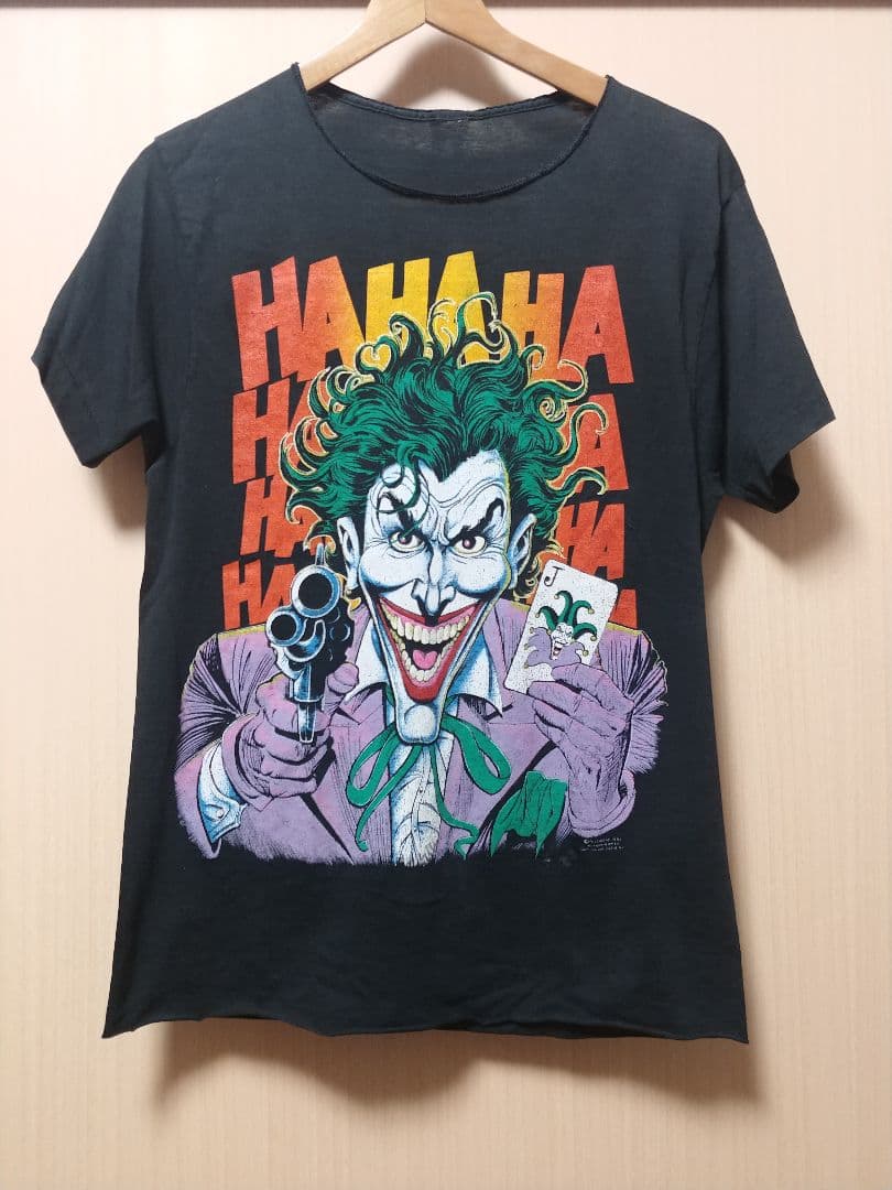 80s BATMAN JOKER ジョーカー ダークナイト Tシャツ バットマン