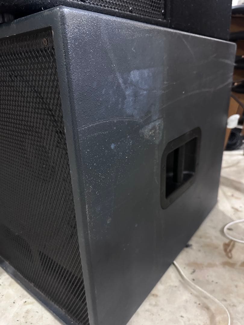 動作OK！NEU/ヌー 300Wパワードウーハー NP-1K/15PL 1本