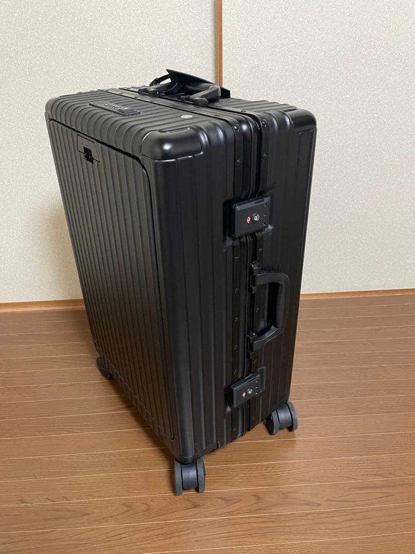 リベティー多機能キャリーケースマットブラックフロントオープンMサイズ