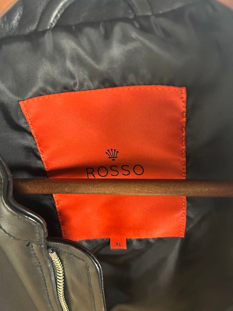 アーバンリサーチ ROSSO ラムレザーシングルライダース