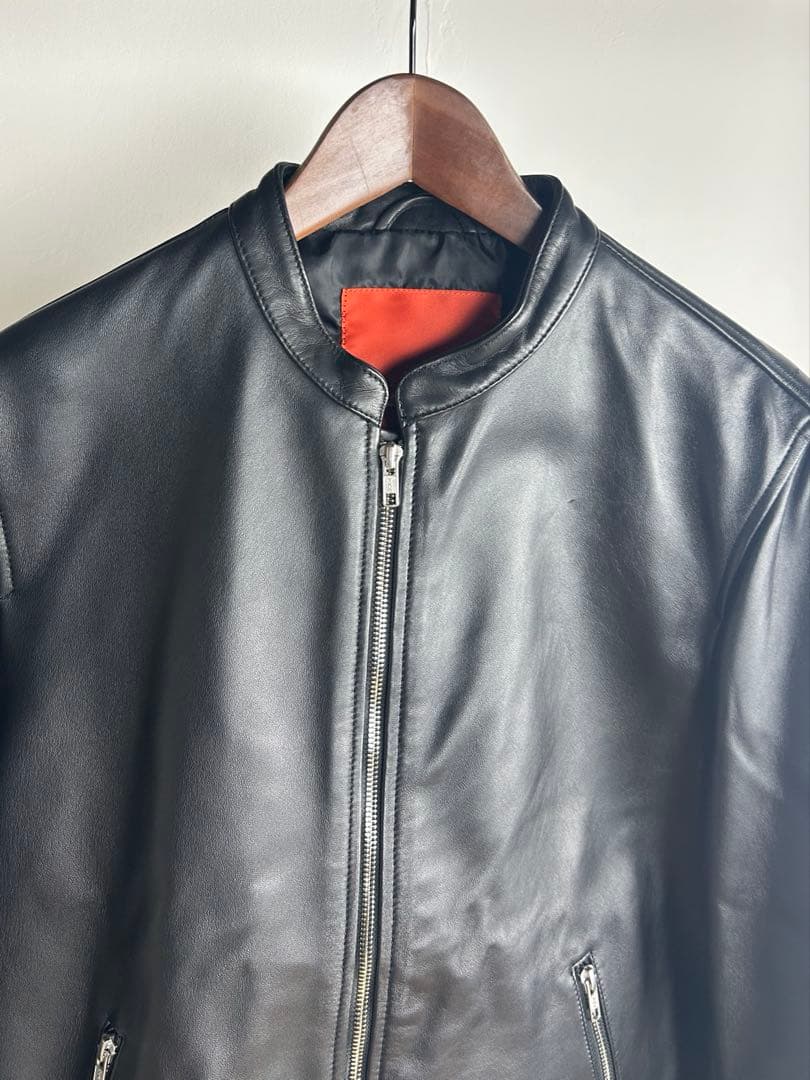 アーバンリサーチ ROSSO ラムレザーシングルライダース