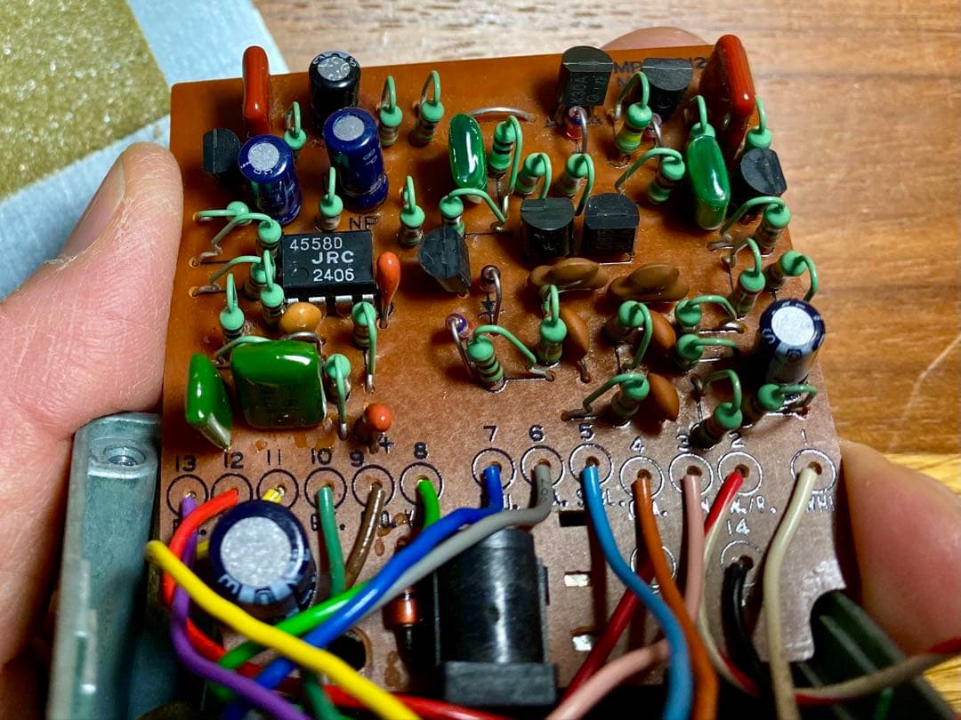 1982年製最初期オリジナル Ibanez TS-9 Tube Screamer