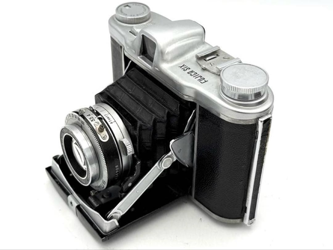 完動品】FUJICA SIX 中判 蛇腹カメラ 動作確認済み FUJICAフィルムカメラ