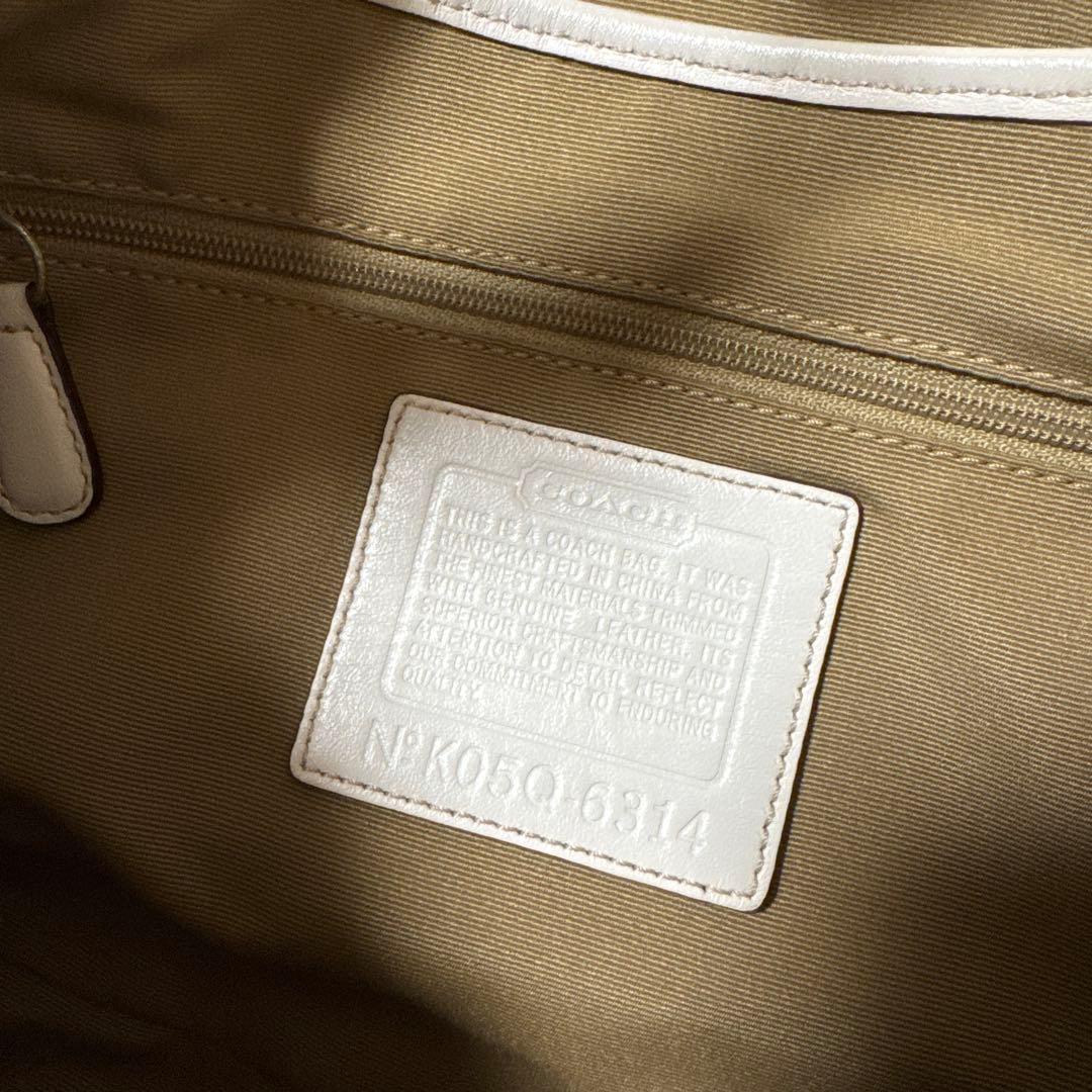 【美品】COACH ソーホー ミニシグネチャー フラップ ワンショルダーバッグ