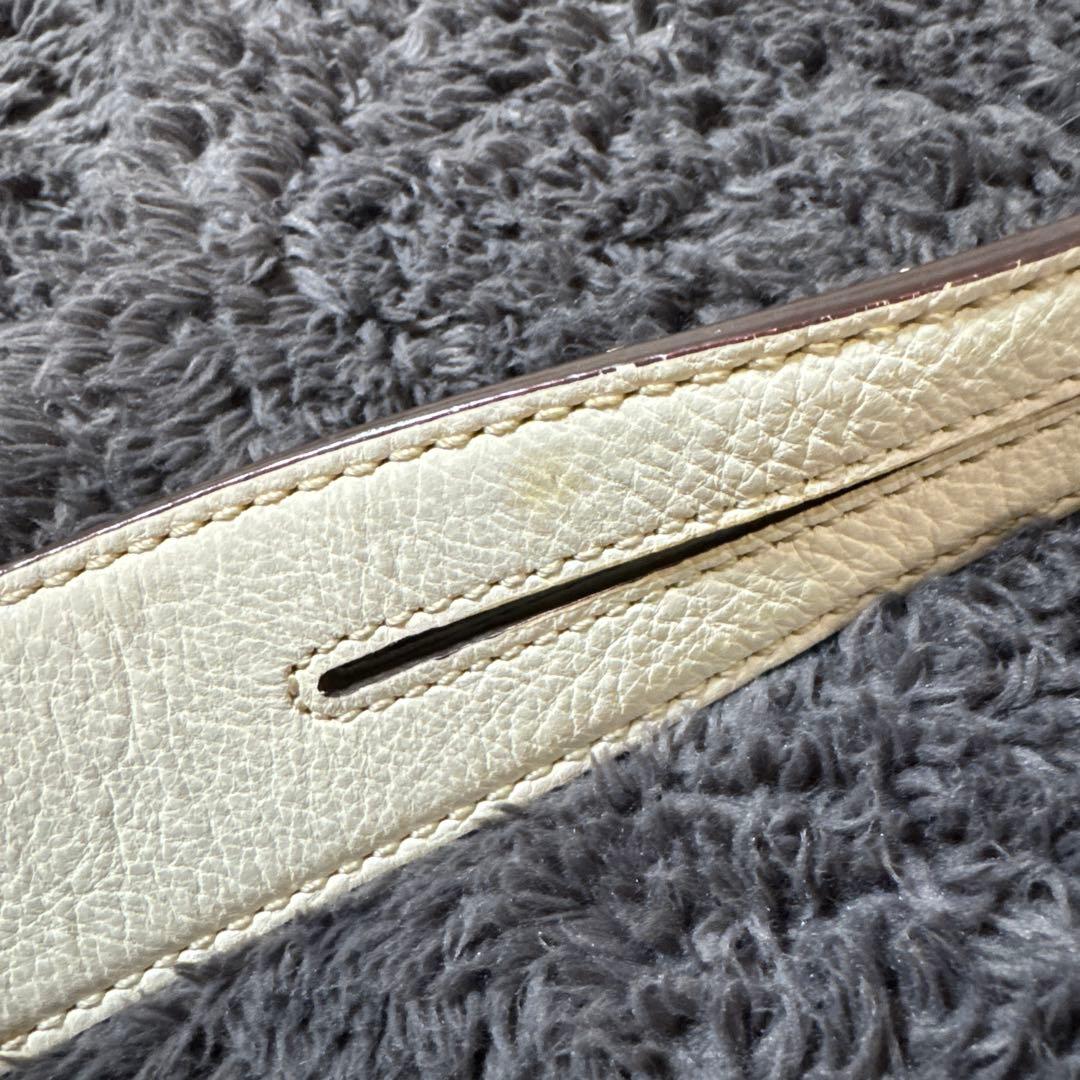 【美品】COACH ソーホー ミニシグネチャー フラップ ワンショルダーバッグ