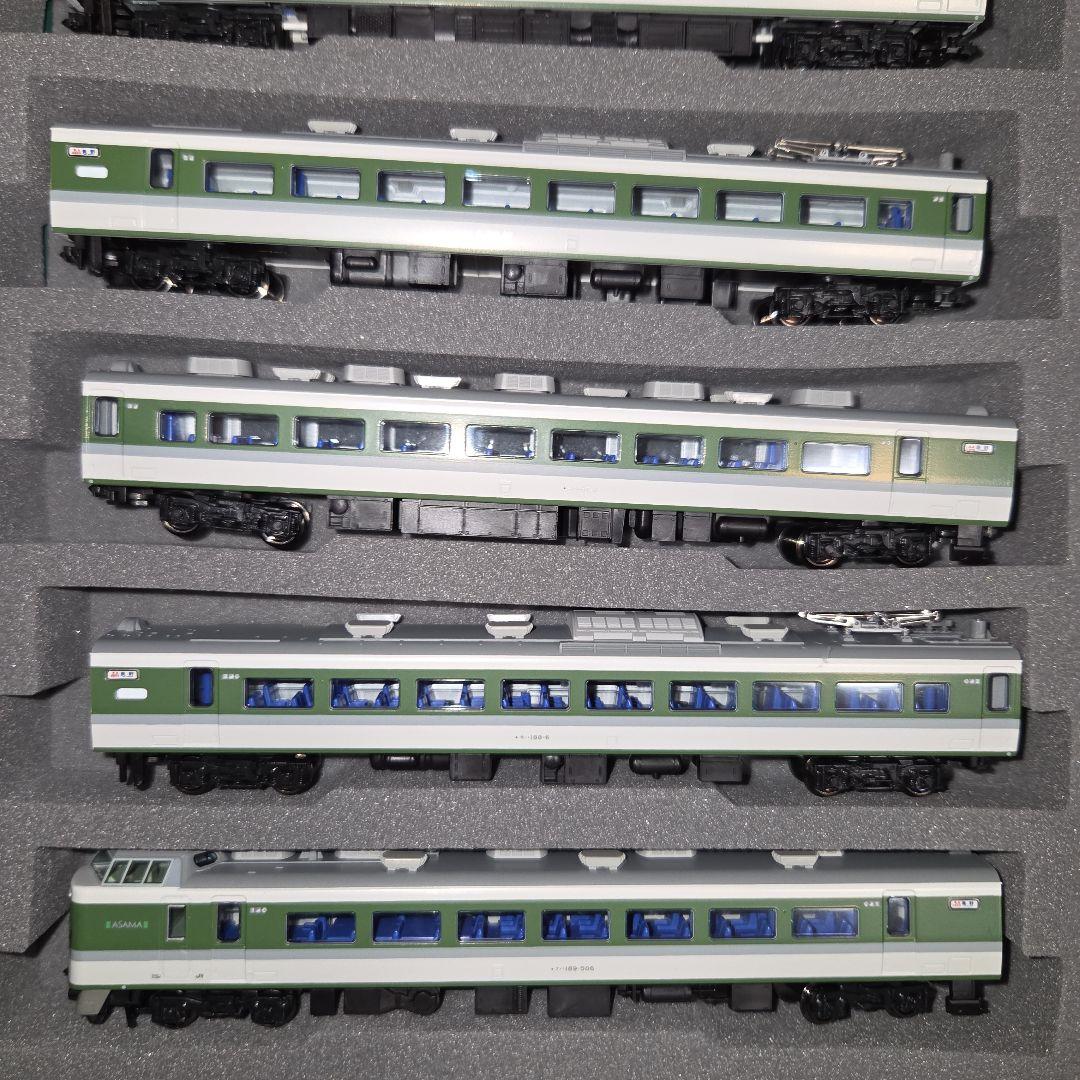 KATO 189系「あさま」小窓編成 基本/増結 9両セット②