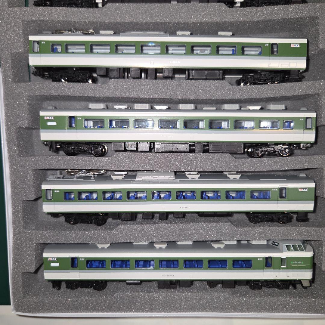 KATO 189系「あさま」小窓編成 基本/増結 9両セット②