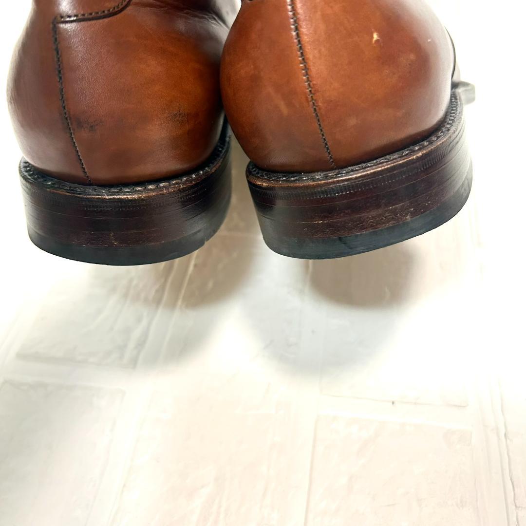 ジャランスリウァヤ　革靴　ブラウン　ストレートチップ　　内羽根　27.5cm