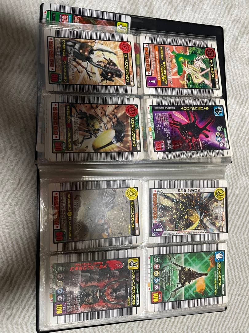 ムシキングコレクションカード　ファイル付き