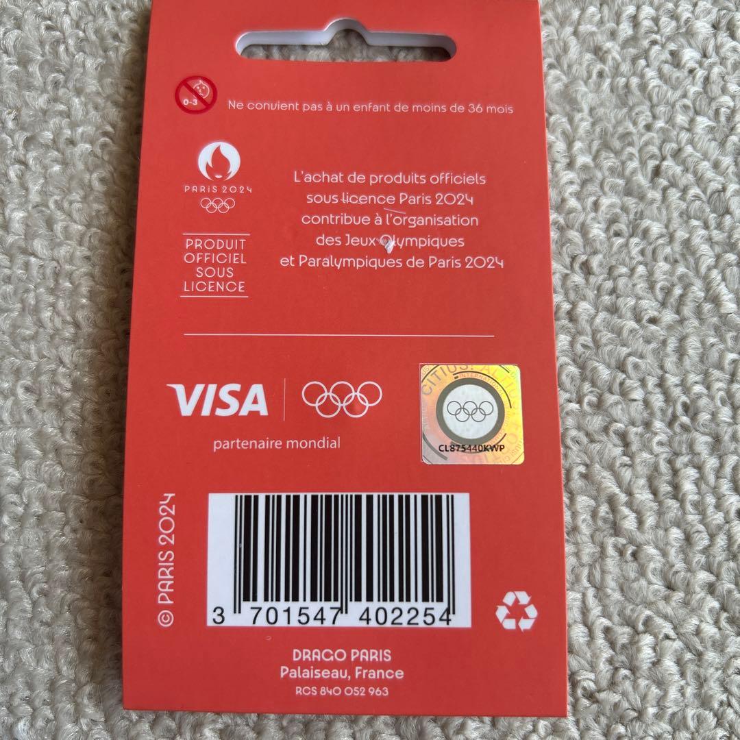 2024 パリオリンピック ピンバッジ エッフェル塔 オフィシャルグッズ