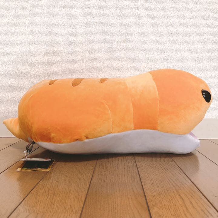 新品 もちぷにツチノコBIG3 ノーマル オレンジ 口開き ぬいぐるみ 月刊ムー