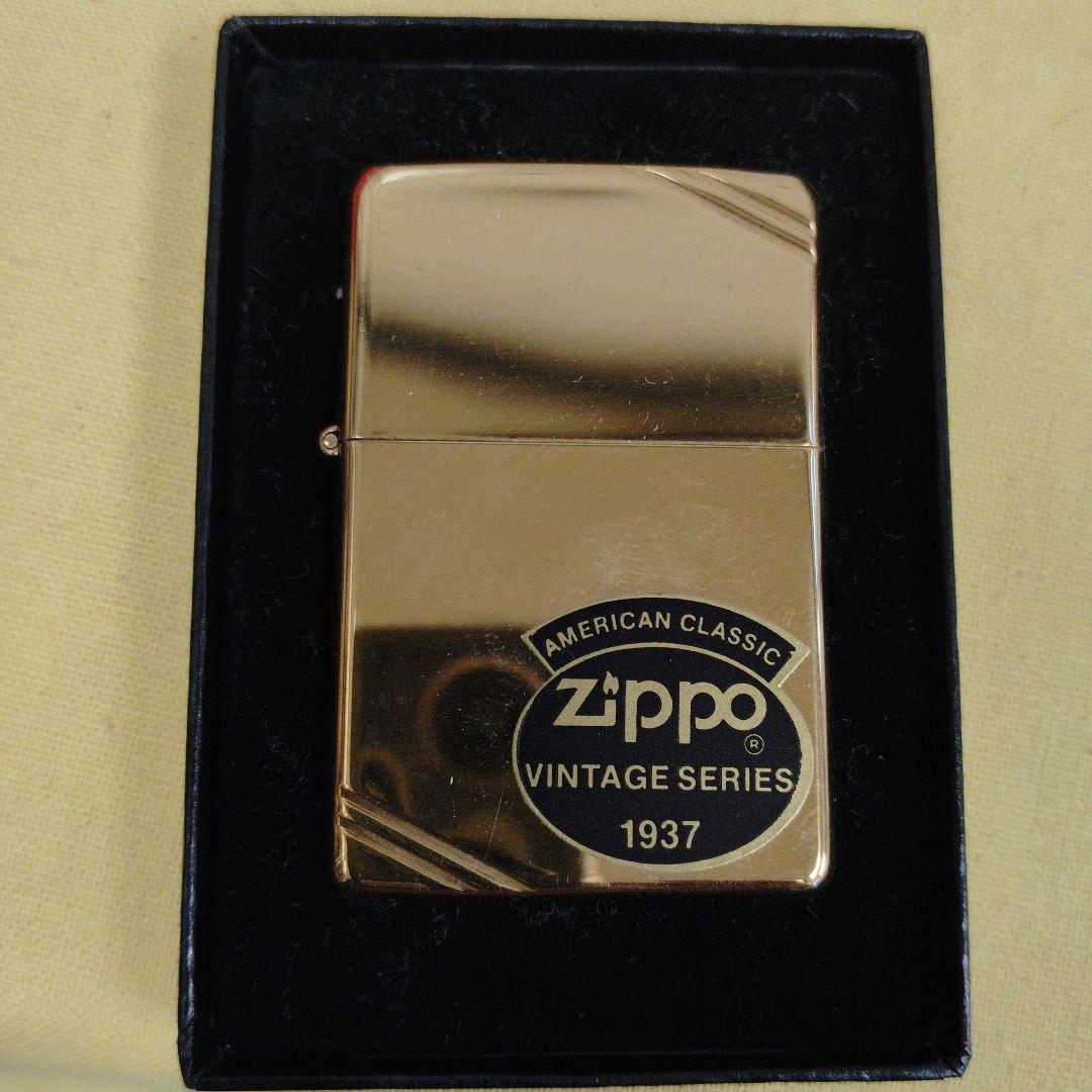 Zippo Vintage Series 1937 ゴールドライター