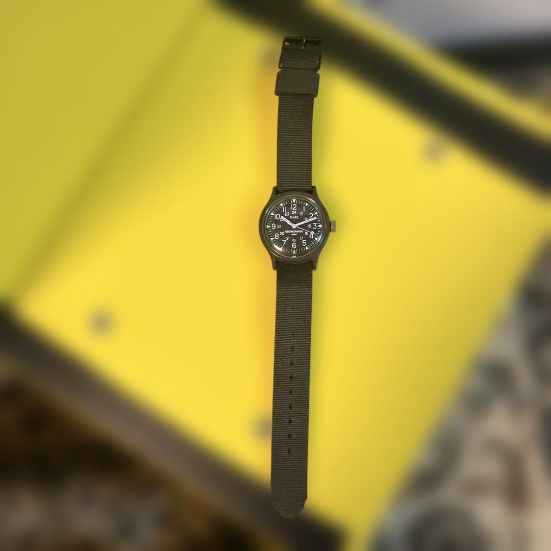 TIMEX NEIGHBORHOOD オリーブ腕時計 NHTM.CAMPER