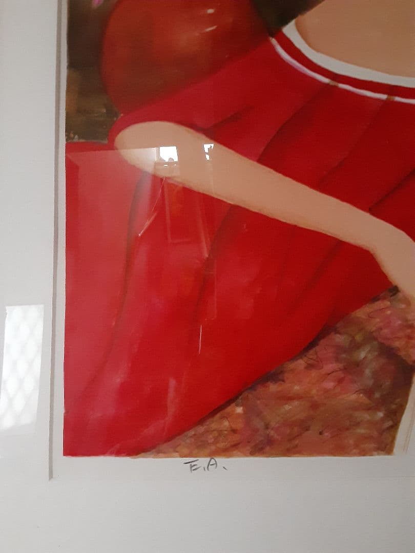 松任谷国子リトグラフ