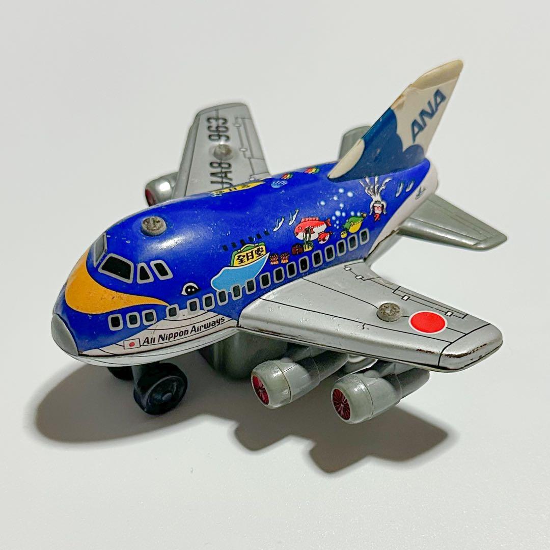 ANA 全日空 マリンジャンボ 747 プルバック チョロQ - メルカリ