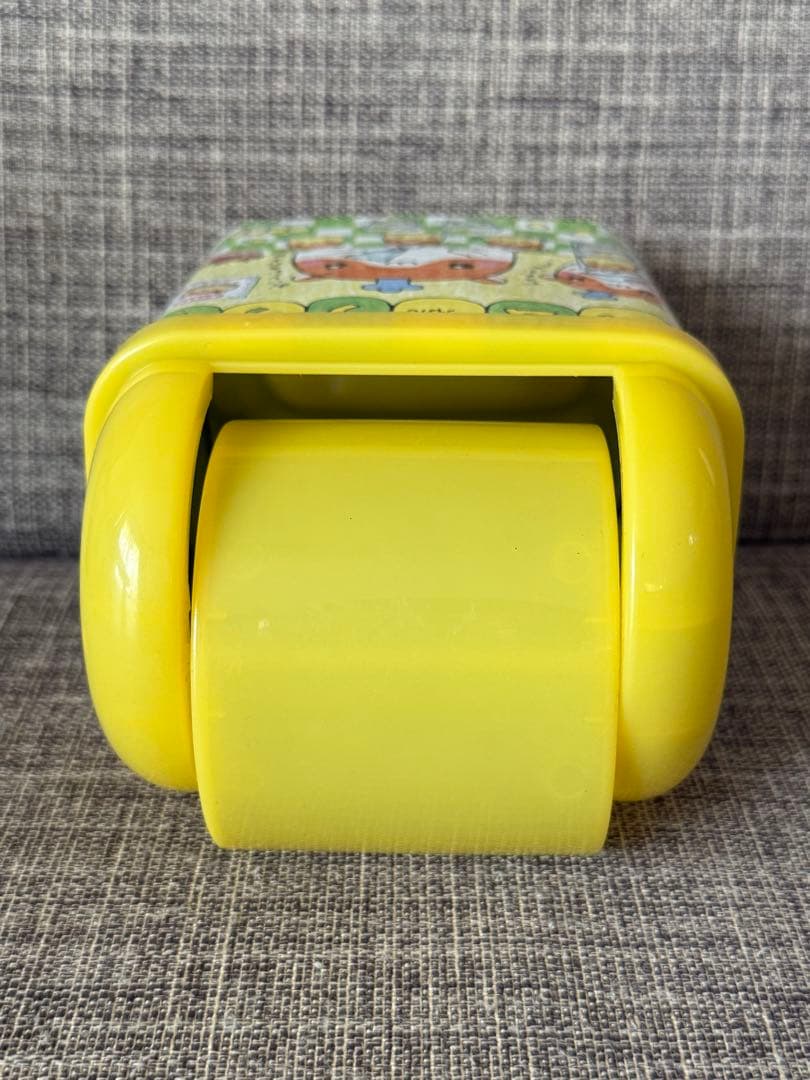 当時物】ハムちゃんプリン ダストボックス ゴミ箱 クーリア 平成レトロ