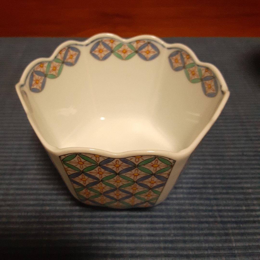 新春割引！断捨離品全部纏めて！有田焼椀5個、五角系小鉢